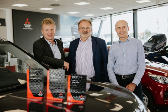 MITSUBISHI MOTORS CZECH A SLOVAKIA ZÍSKALO PRESTIŽNÍ OCENĚNÍ ZA ZÁKAZNICKOU SPOKOJENOST A POPRODEJNÍ SLUŽBY