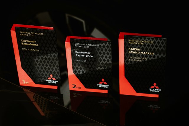 MITSUBISHI MOTORS CZECH A SLOVAKIA ZÍSKALO PRESTIŽNÍ OCENĚNÍ ZA ZÁKAZNICKOU SPOKOJENOST A POPRODEJNÍ SLUŽBY